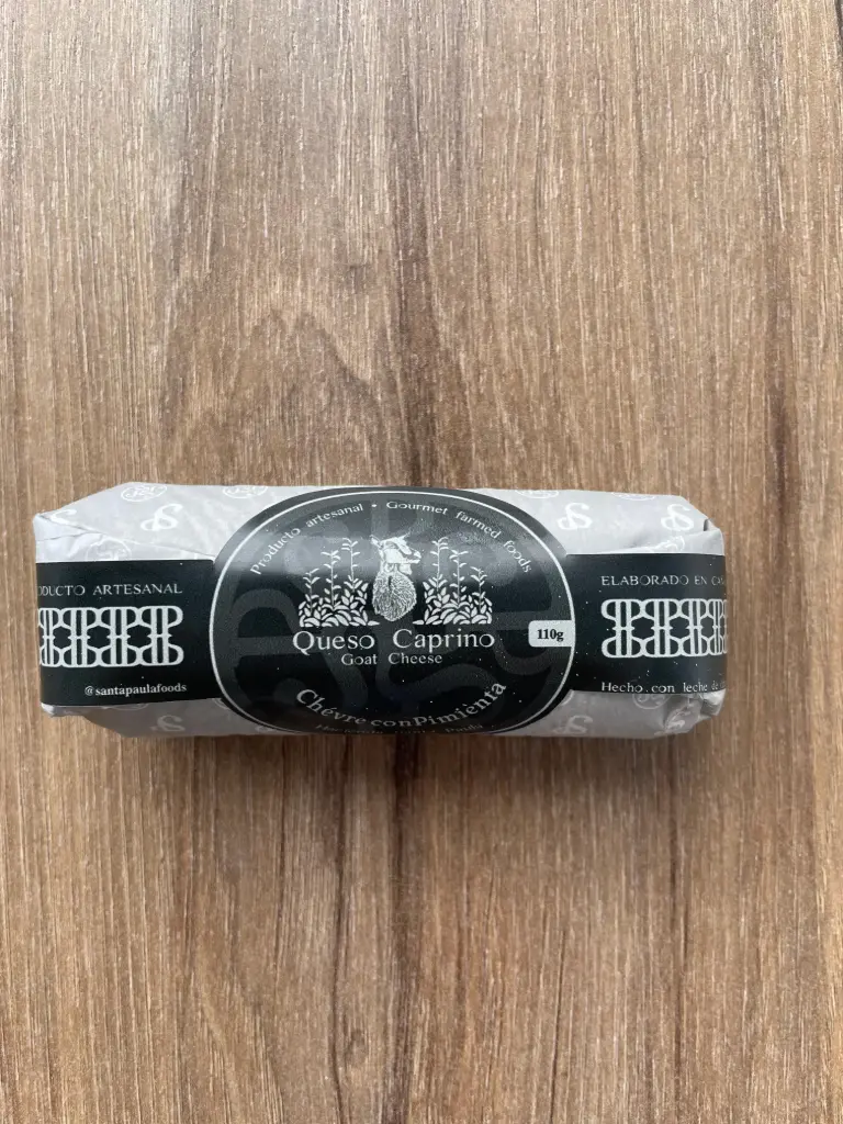 Queso Chevre con pimienta 110g