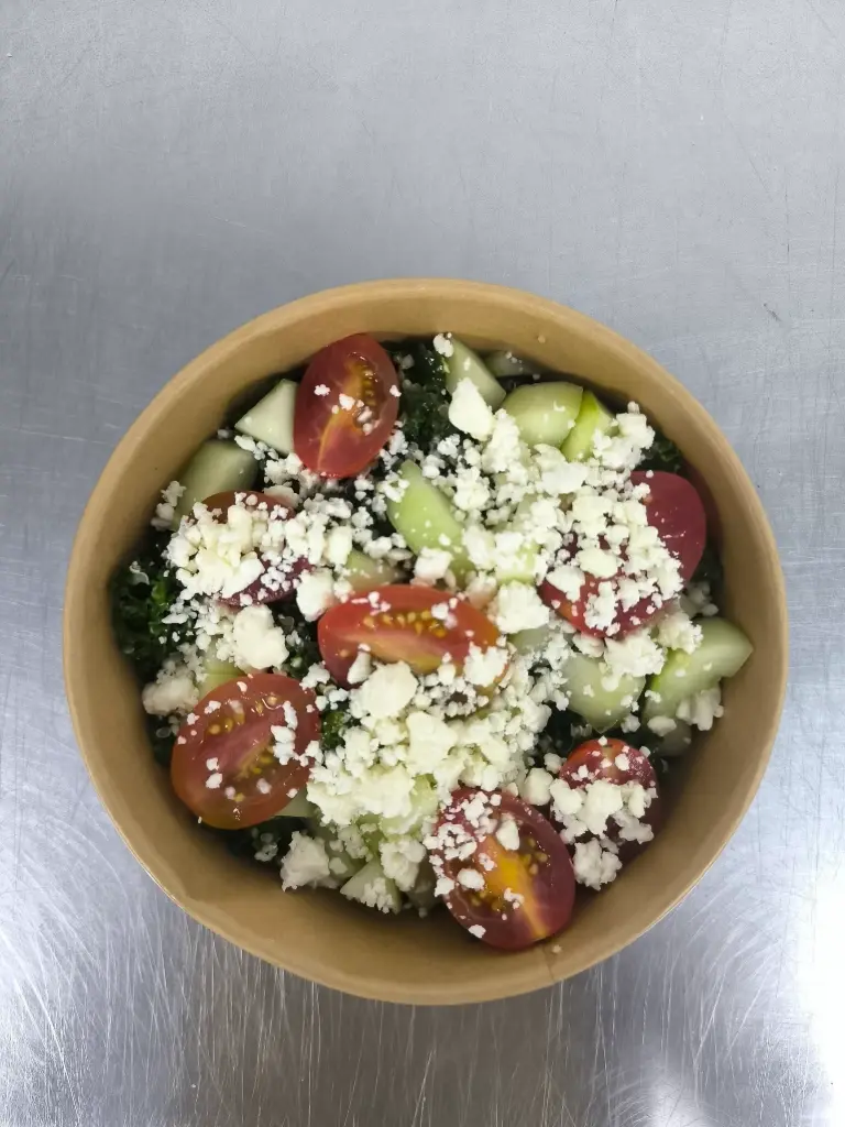 Ensalada Kale Quinoa Feta
