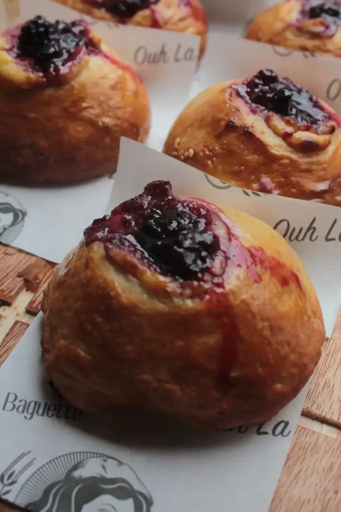 Brioche Cheesecake frutos rojos MERMA